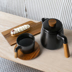 Set completo para servir – Tetera con tazas y set de leche y azúcar