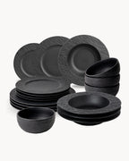 Vajilla Oasis 16 piezas para 4 personas con platos hondos
