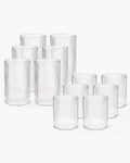 Vasos Senita (set de 12) 280 ml y 430 ml