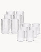 Vasos Senita (set de 12) 280 ml y 430 ml
