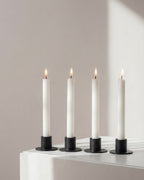 Candeleros de metal (set de 4) Ø 2,2 cm