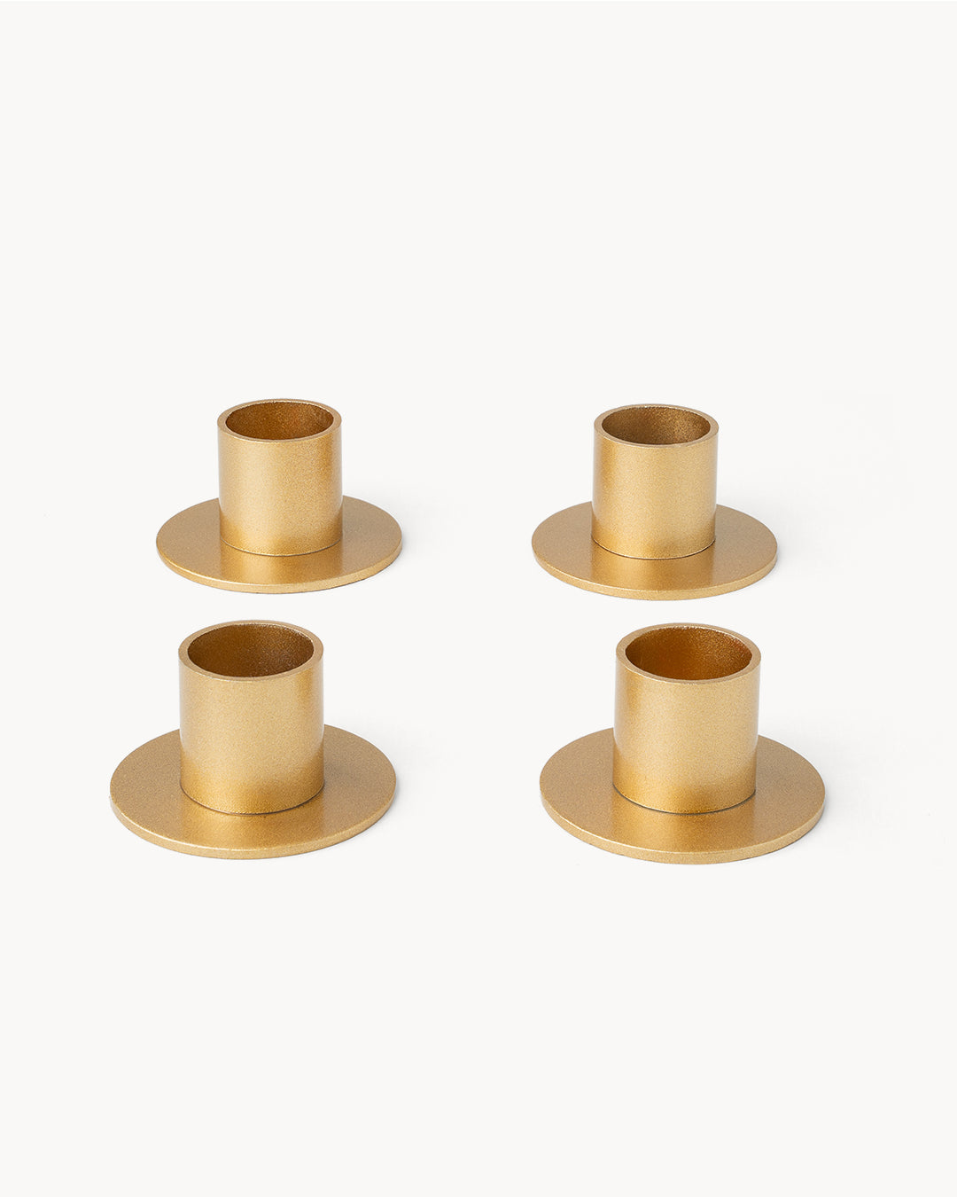 Candeleros de metal (set de 4) Ø 2,2 cm