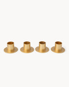 Candeleros de metal (set de 4) Ø 2,2 cm