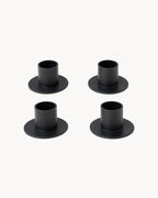 Candeleros de metal (set de 4) Ø 2,2 cm
