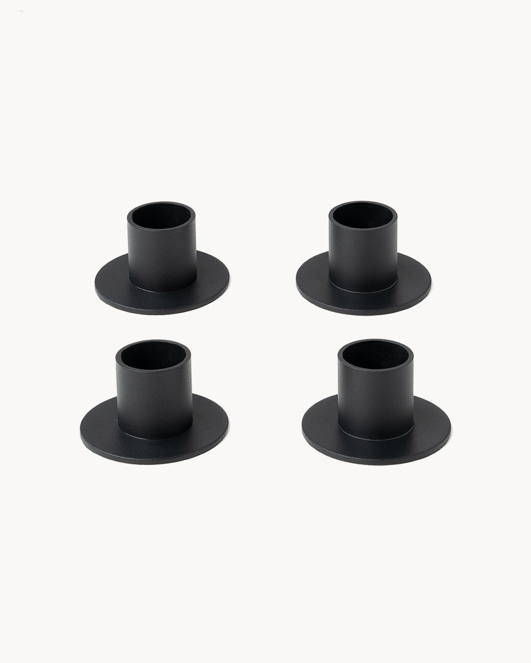 Candeleros de metal (set de 4) Ø 2,2 cm