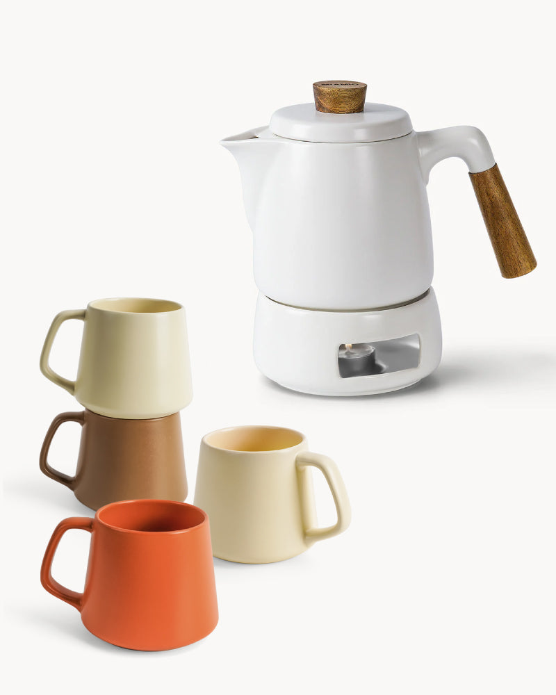 Momentos de té acogedores para dos