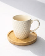 Posavasos de bambú (set de 4) 13 cm