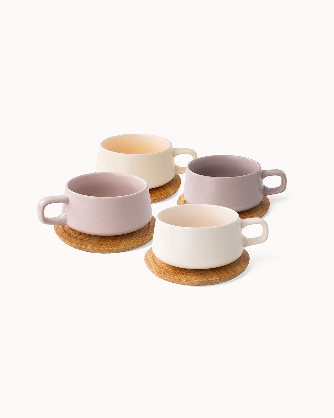 Tazas de capuchino Luxe (set de 4) 320 ml