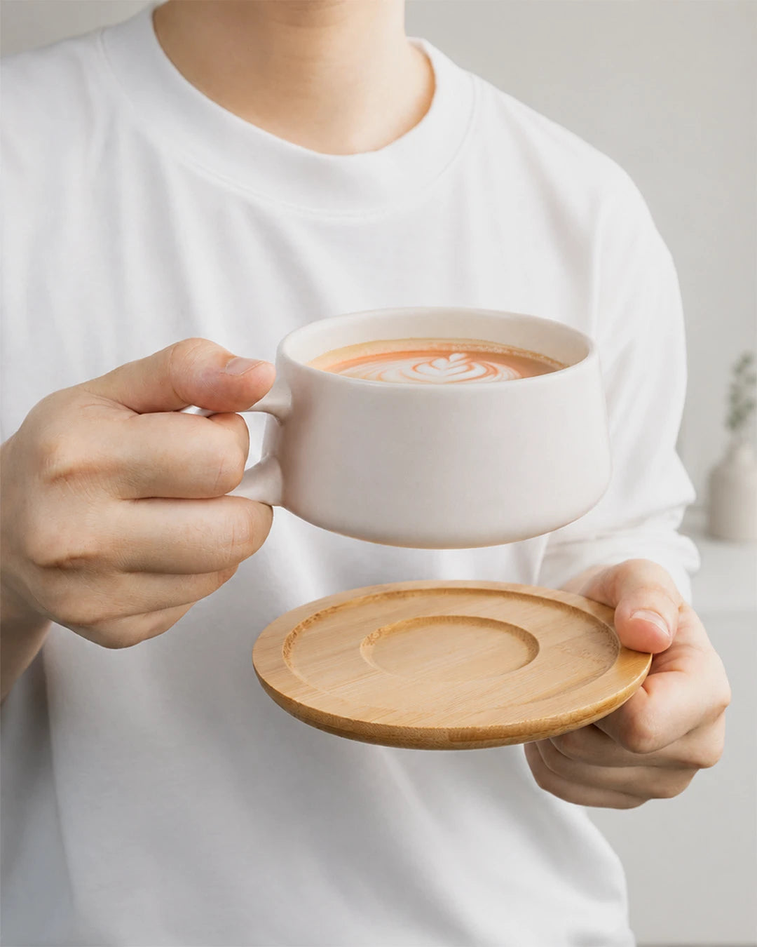 Tazas de capuchino Luxe (set de 4) 320 ml