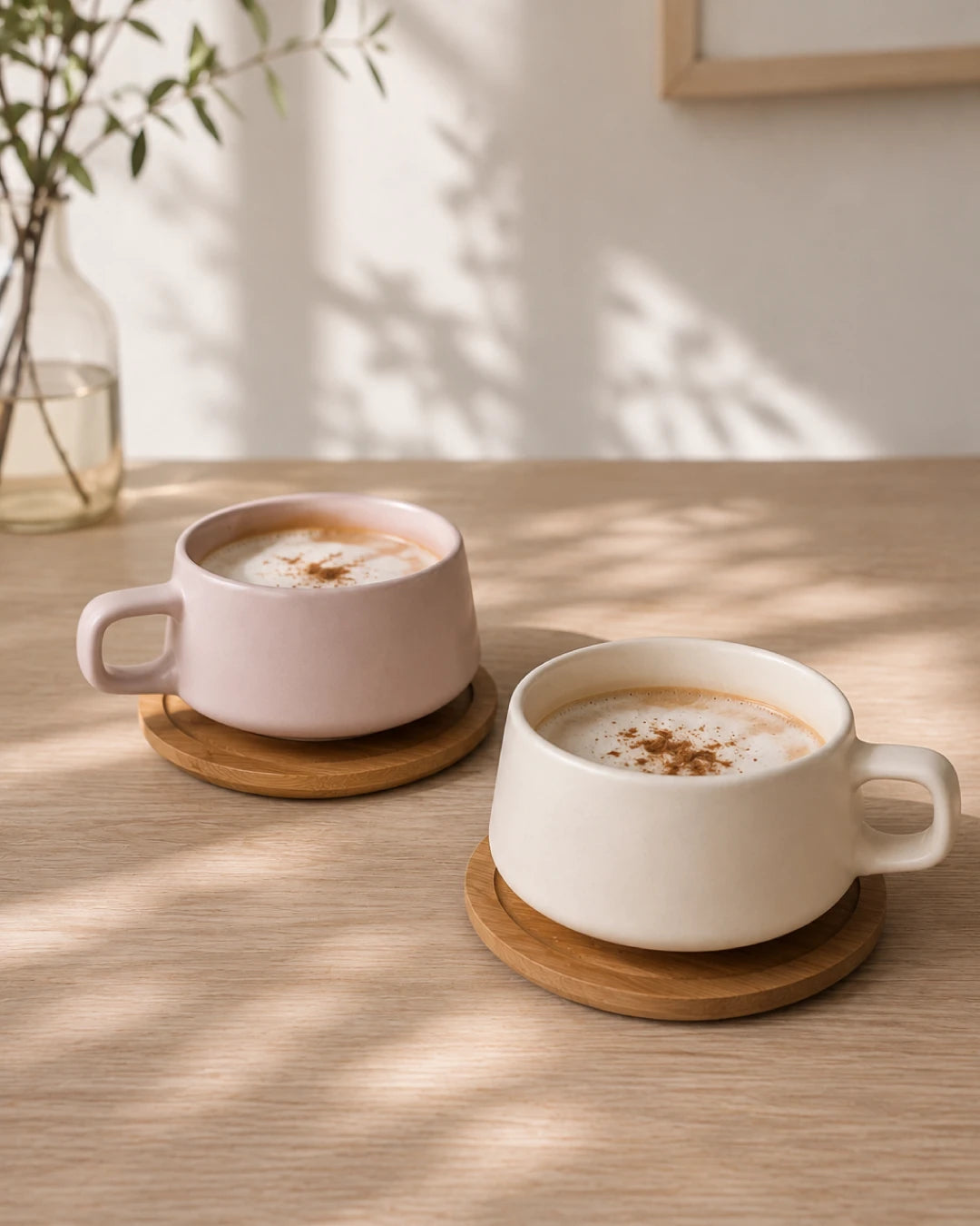 Tazas de capuchino Luxe (set de 4) 320 ml