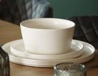Set de mesa Luxe para 8 personas con set de espresso