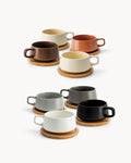 Set de capuchino Luxe – 8 piezas