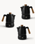 Teteras con calentador (set de 3)