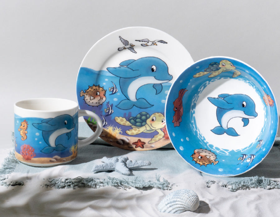 Set de vajilla infantil – Tres diseños favoritos, pagas dos