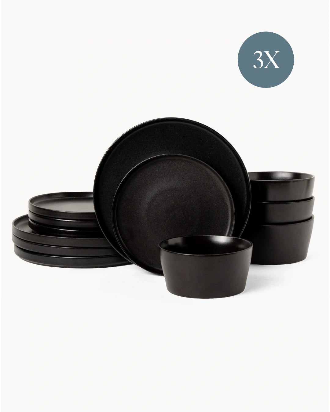 Vajilla Luxe 36 piezas para 12 personas