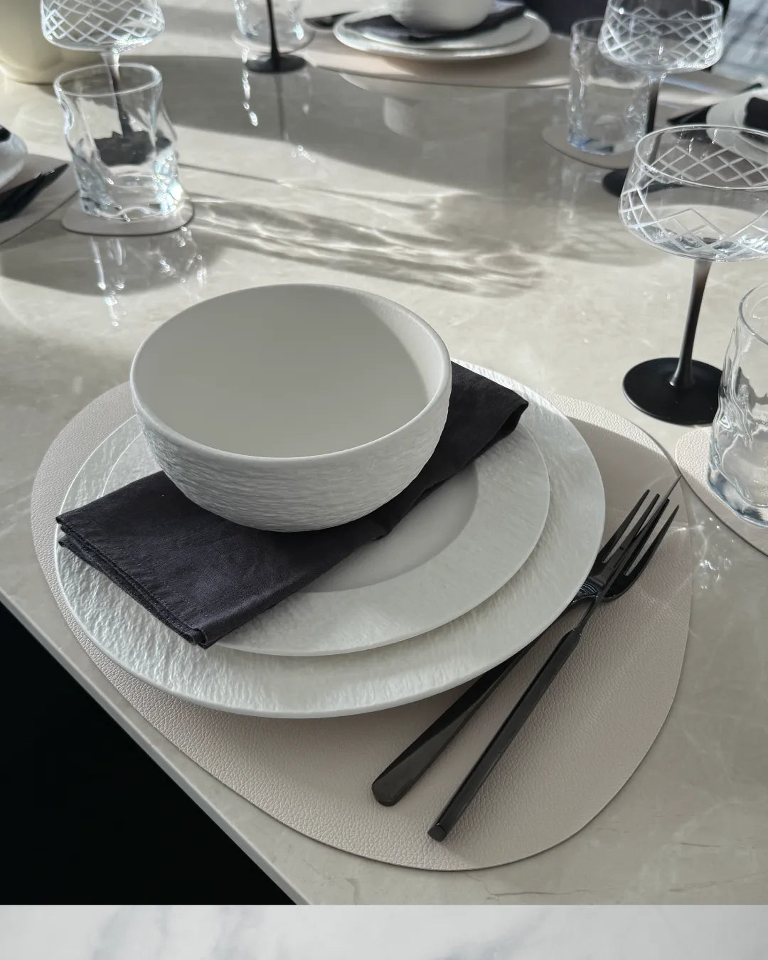 Vajilla Oasis 16 piezas para 4 personas con tazas