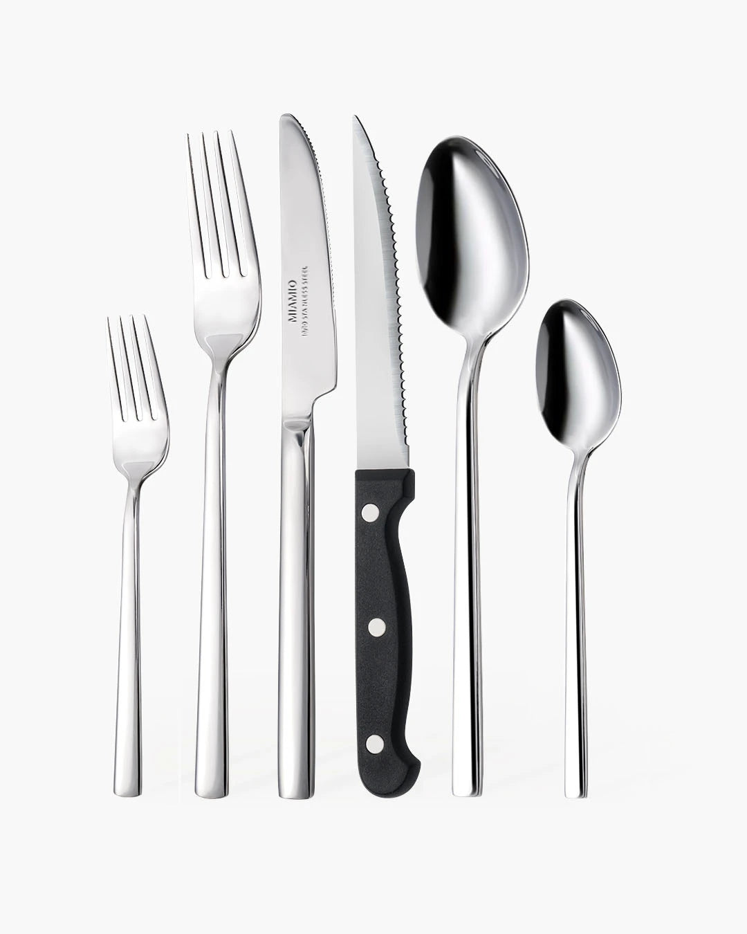 Set de cubiertos de acero inoxidable 18/10
