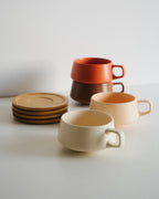 Tazas de capuchino Luxe (set de 4) 320 ml