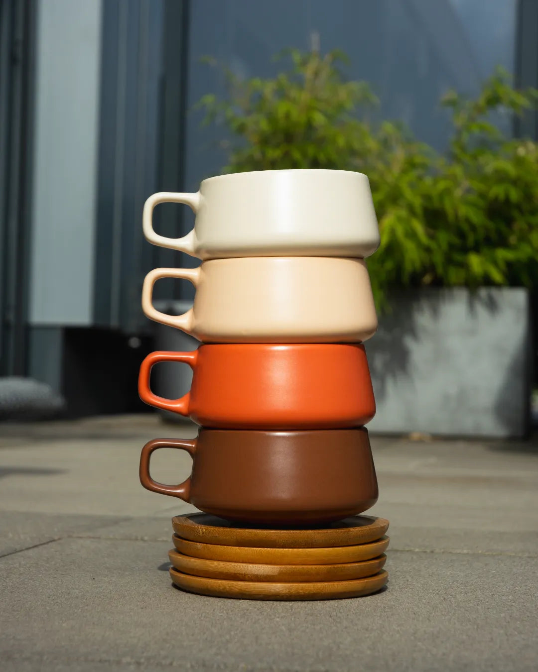Tazas de capuchino Luxe (set de 4) 320 ml