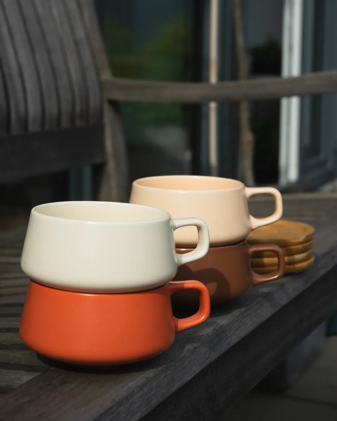 Tazas de capuchino Luxe (set de 4) 320 ml