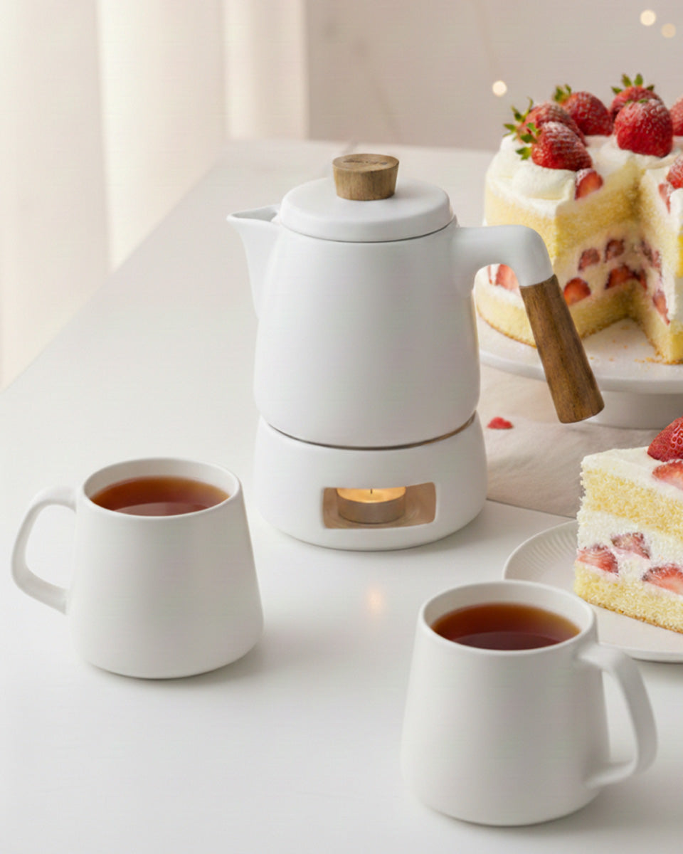 Momentos de té acogedores para dos