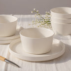 Set Luxe mesa & espresso para 4 personas