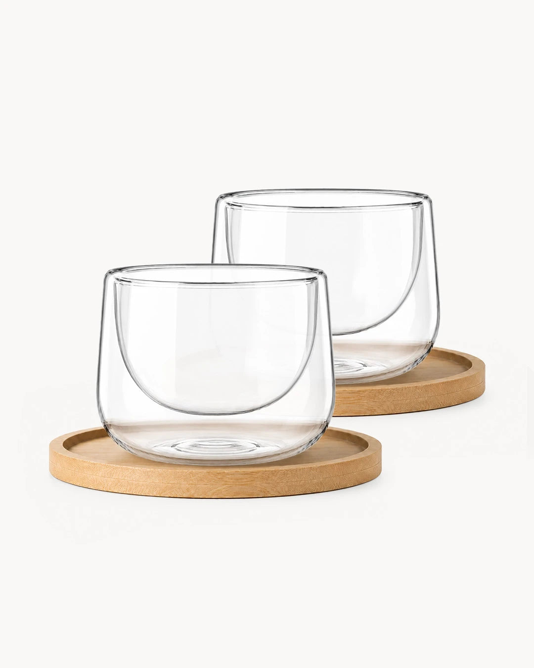 Vasos de cappuccino de doble pared Lagoa, set de 2, 180 ml