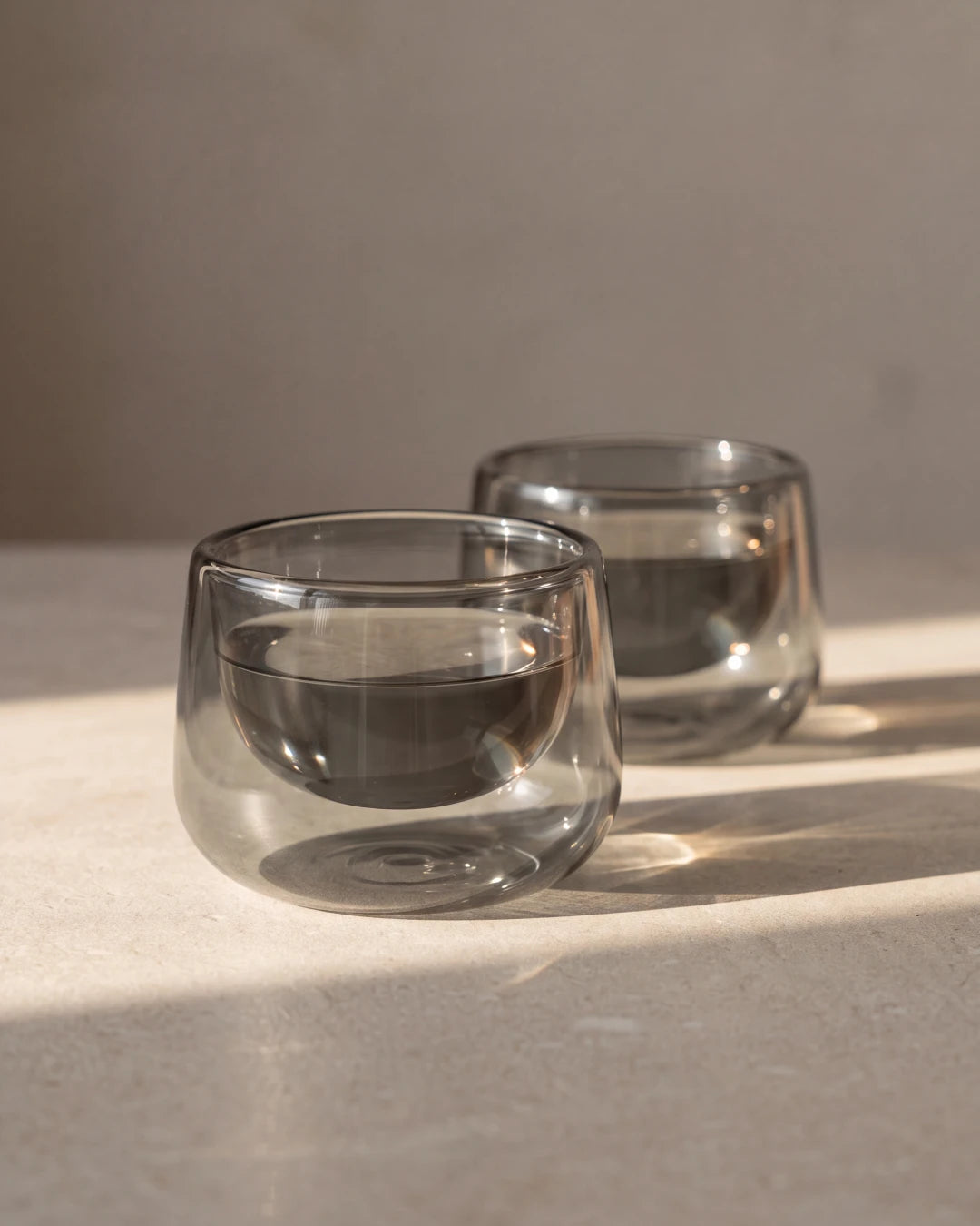 Vasos de cappuccino de doble pared Lagoa, set de 2, 180 ml