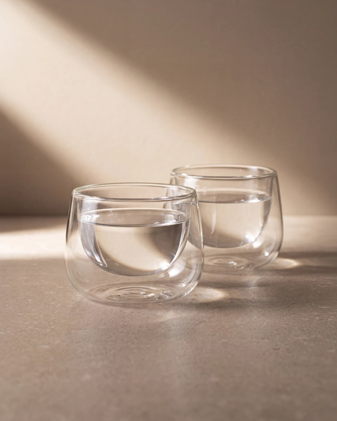 Vasos de cappuccino de doble pared Lagoa, set de 2, 180 ml