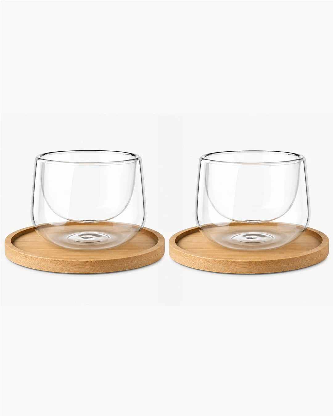 Vasos de cappuccino de doble pared Lagoa, set de 2, 180 ml