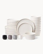 Set de mesa Luxe para 8 personas con set de espresso