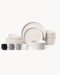 Set Luxe mesa & espresso para 4 personas