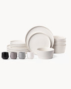 Set Luxe mesa & espresso para 4 personas