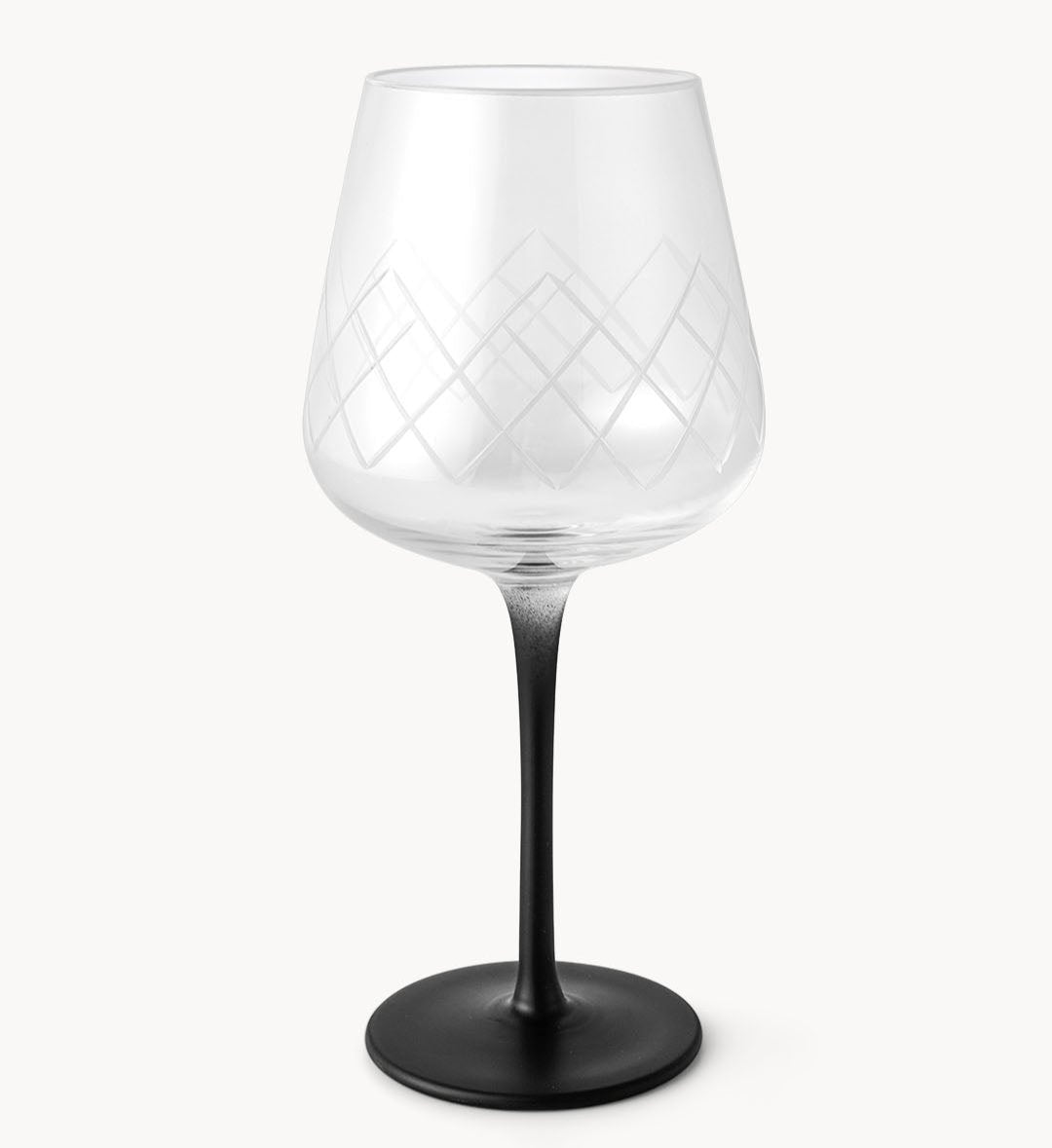 Set de copas Crystaluna – Para veladas con estilo con tinto y blanco